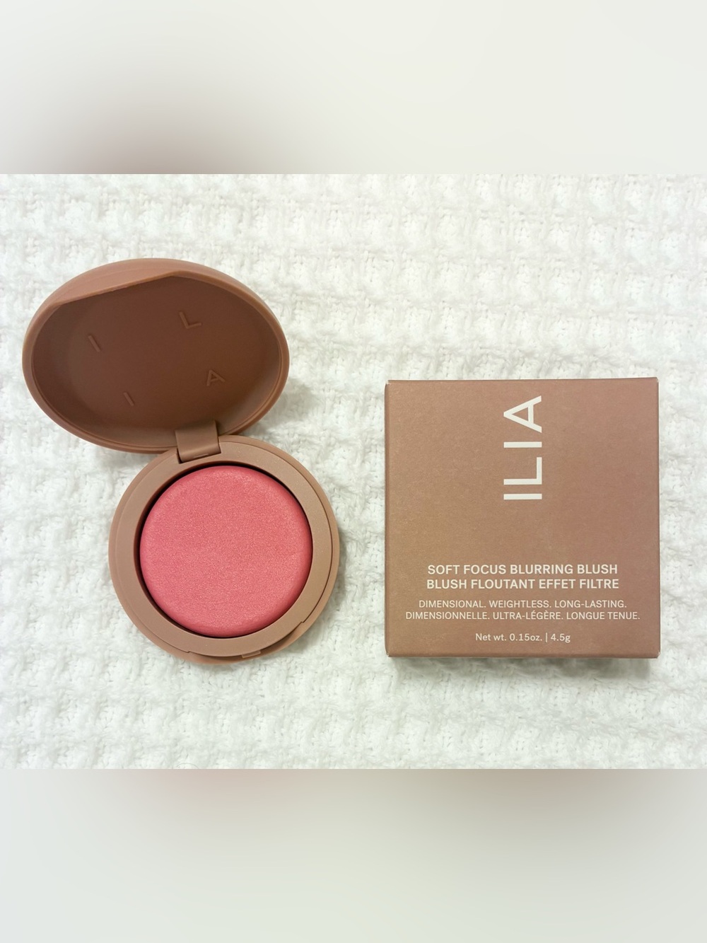 ILIA Soft Focus Blurring Blush in Closer - Warm Rose Pink